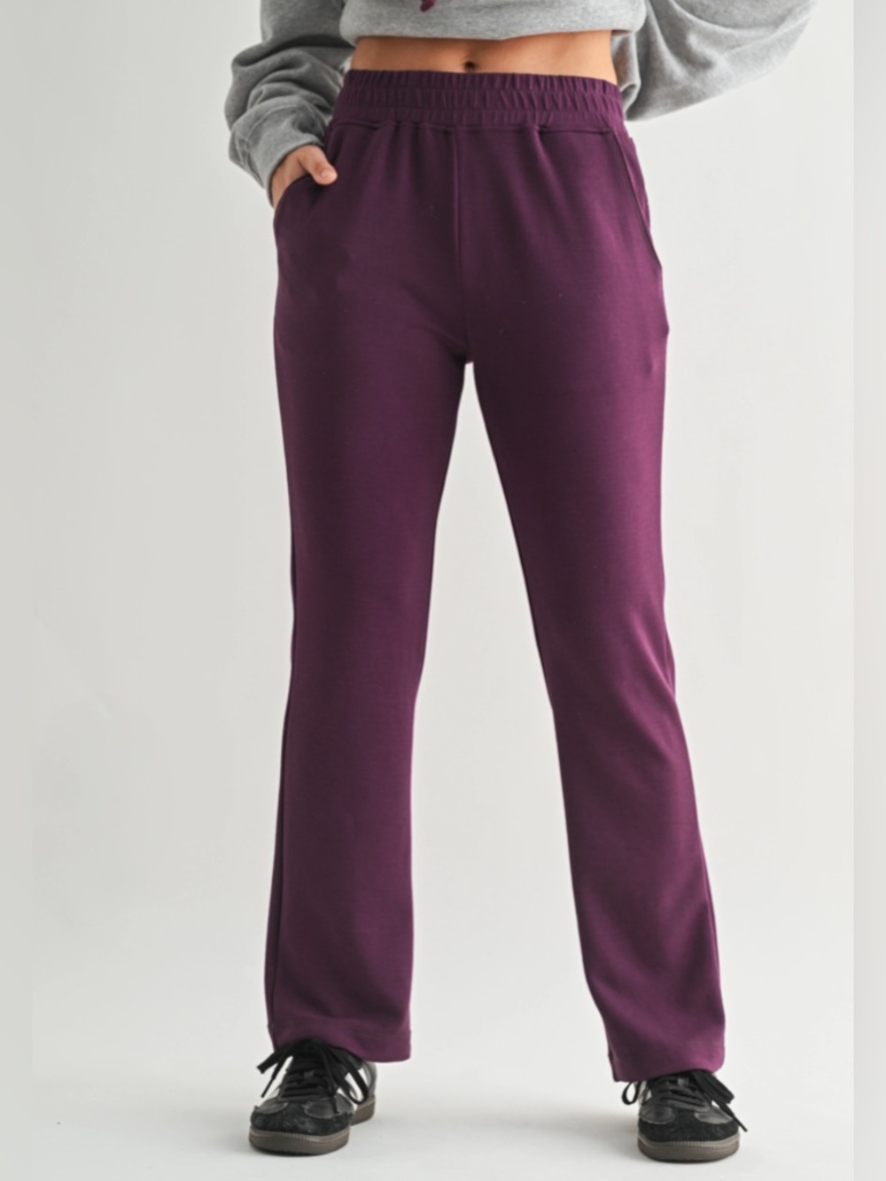 Modal Blend High-Waist Lounge Pants